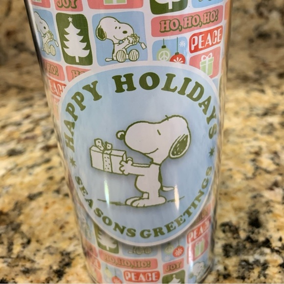 Snoopy Holiday Travel plastic tumbler  - Multicolor - Picture 2 of 4
